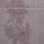 Панель стеновая листовая Лилия Розовая (ROSETTA LILY)