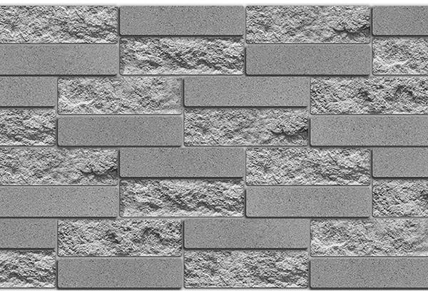 Панель ПВХ листовая Кирпич облицовочный бетонный